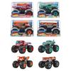 Hot Wheels Monster Truck Big Size Assorted Vehicle Toys 1:24 Mini Cars 4 Cars Box Sold From 3 Years Old Multi FYJ83-989D
