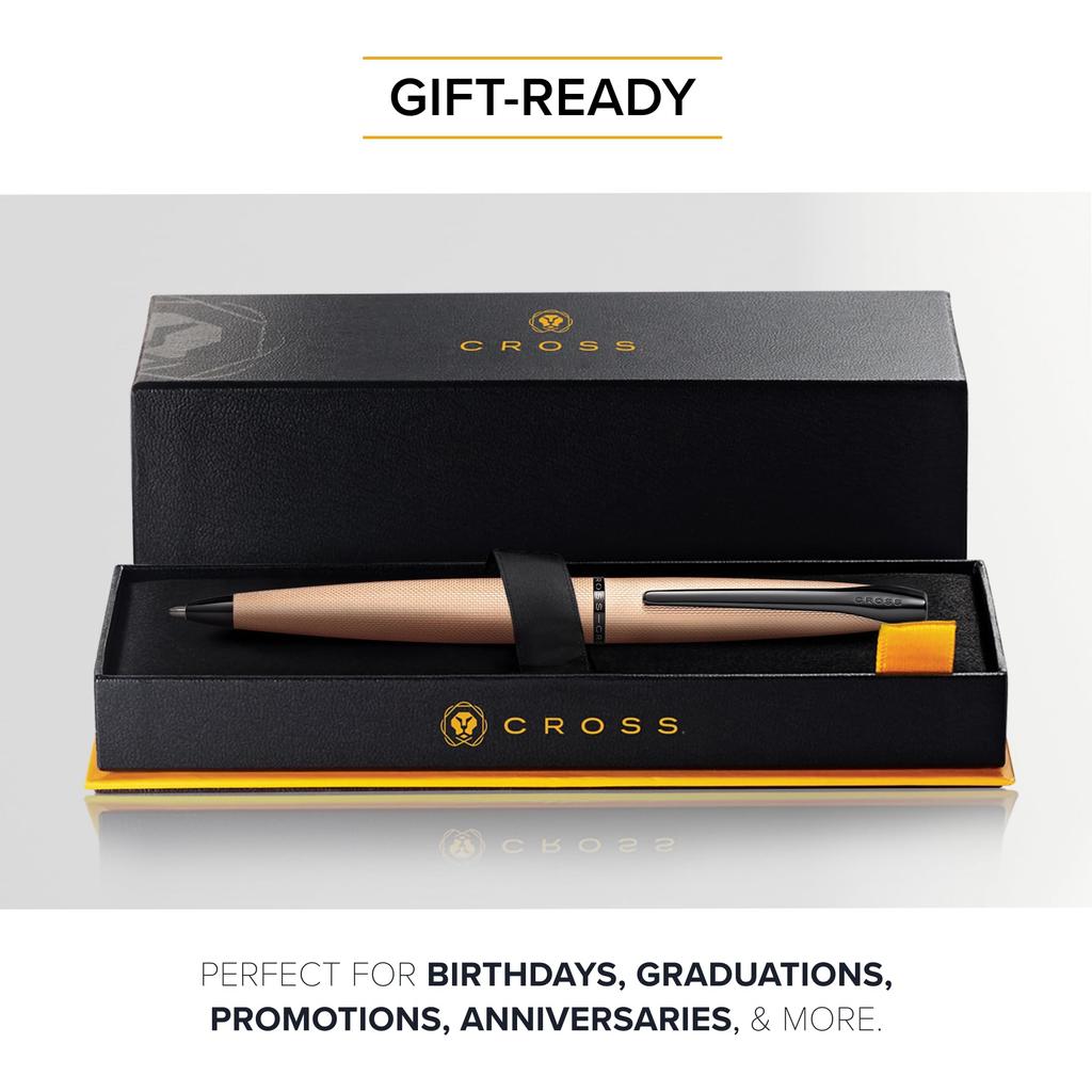 CROSS Ballpoint Pen ATX Brushed Rose Gold N882-42