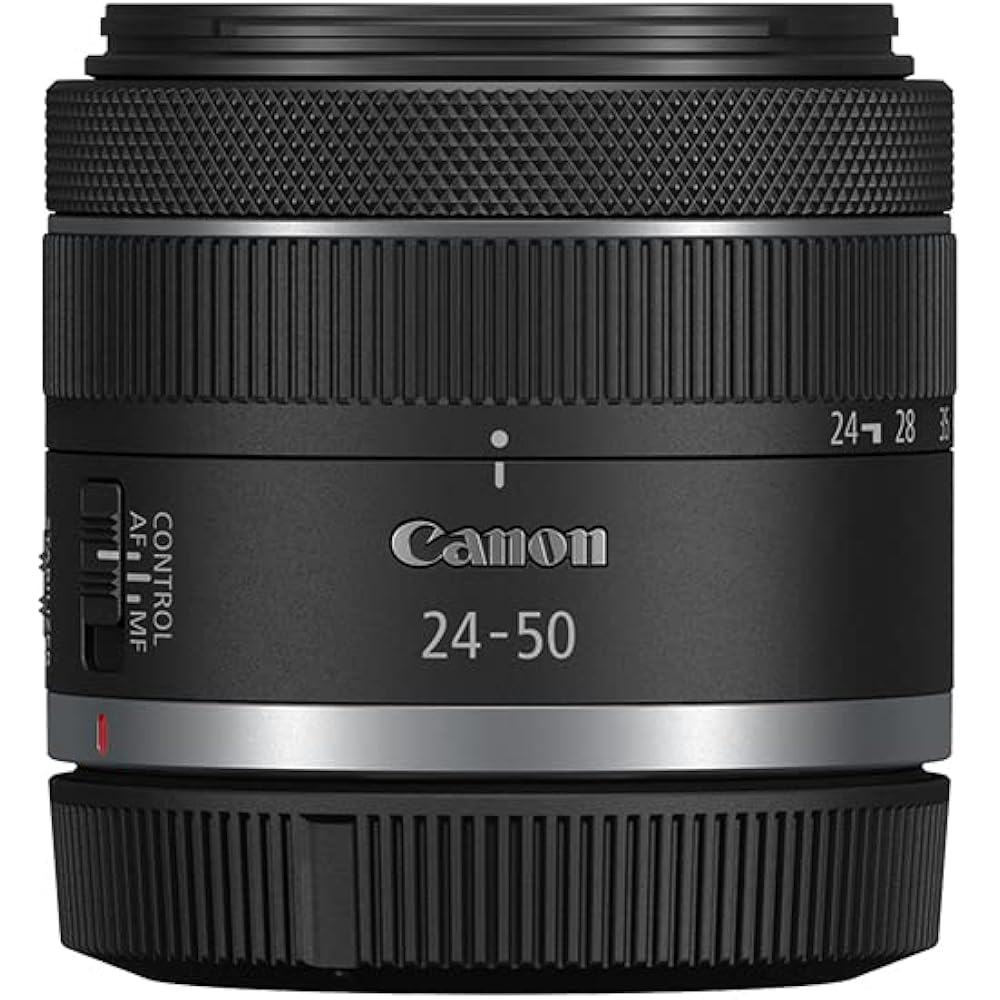 The Canon RF24-50mm F4.5-6.3 is an STM for Canon Full Frame Mirrorless RF Mount Cameras Wide Angl...