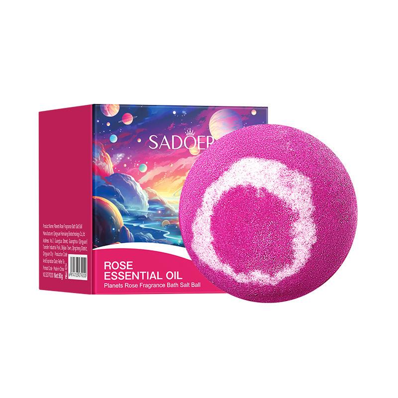 Planet Mother Chrysanthemum Fragrance Bath Salt Ball 80g Cleansing Body Bath Salt Ball Skin Care Products