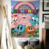 Gumball Wall Hanging Printed Fabric Blanket Decorative Tapestries for Bedroom Living Room Home Decor