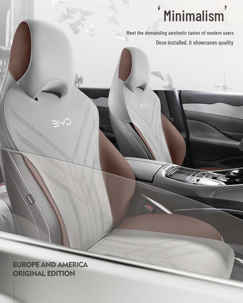 BYD 07 All-Season Suede Car Seat Cover