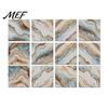 Easy Apply Wall Renovation Sheets 12PCS Imitation Marble Pattern Stickers, Self-Adhesive Waterproof EVA DIY Home Improvement Tile Decals Tiles,