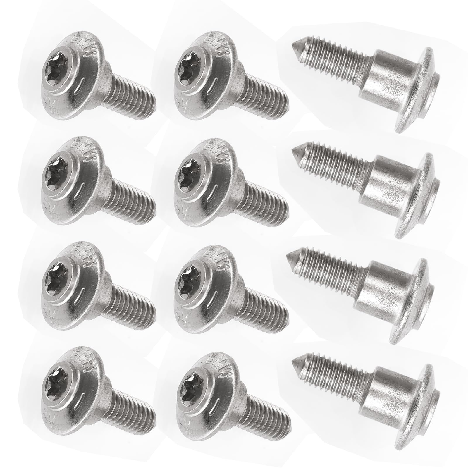 

12pcs/Motorcycle Shell Stainless Steel Screw Bolt Kit for BMW M5 M5 x 17.5 серебряный