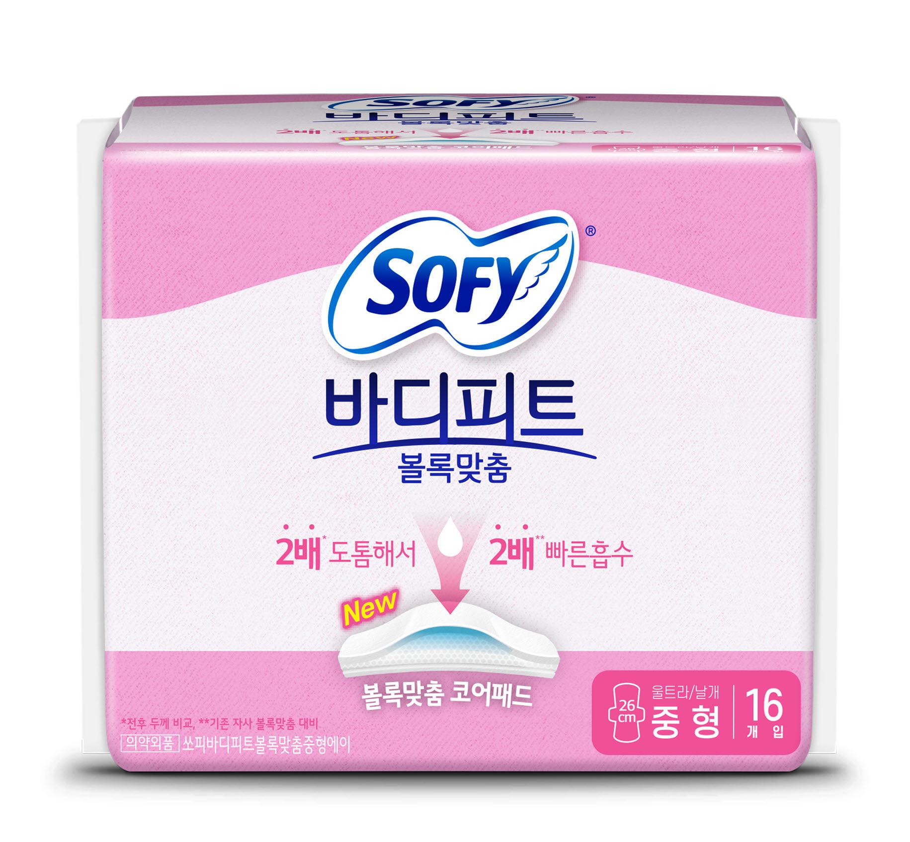 

Выберите 1 из 4 типов Софи. Body Fit Выпуклая посадка (Средний 16P, Большой 16P, Сверхдлинный 10P, Ночной 12P) Medium 16P