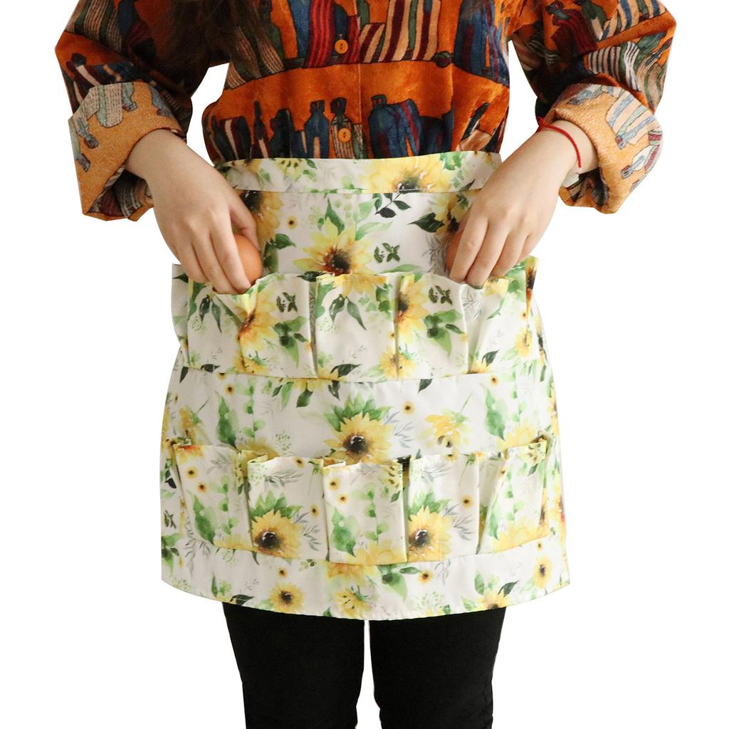 Schürze Eiersammelschürze 12 tiefe Taschen halten Huhn Bauernhaus Bauernhof