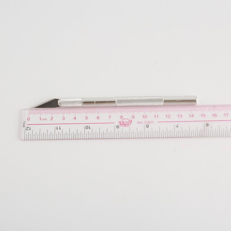 Non-Slip Metal 6 Blades Wood Carving Tools Fruit Food Craft Sculpture Engraving Utility Knife For Sta