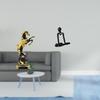 Horse Thinker Modern Abstract Figurine Statue Collection Tabletop Ornament Animal Sculpture for