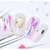Manicure Tools Nail Foil Film Laser Cellophane Nails Art Decoration Aurora Broken Glass Foils