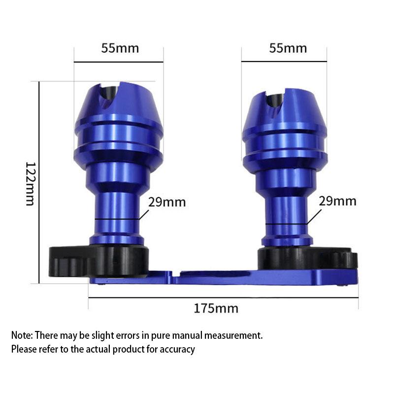 Motorcycle Exhaust Pipe Falling Protection Ball for YAMAHA XMAX300 X-MAX300 XMAX250 XMAX 250 Anti Drop Accessories