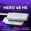 Teclado Gamer AULA HERO 68HE com Fio 68 Teclas e Switches Magnéticos - 1 peça