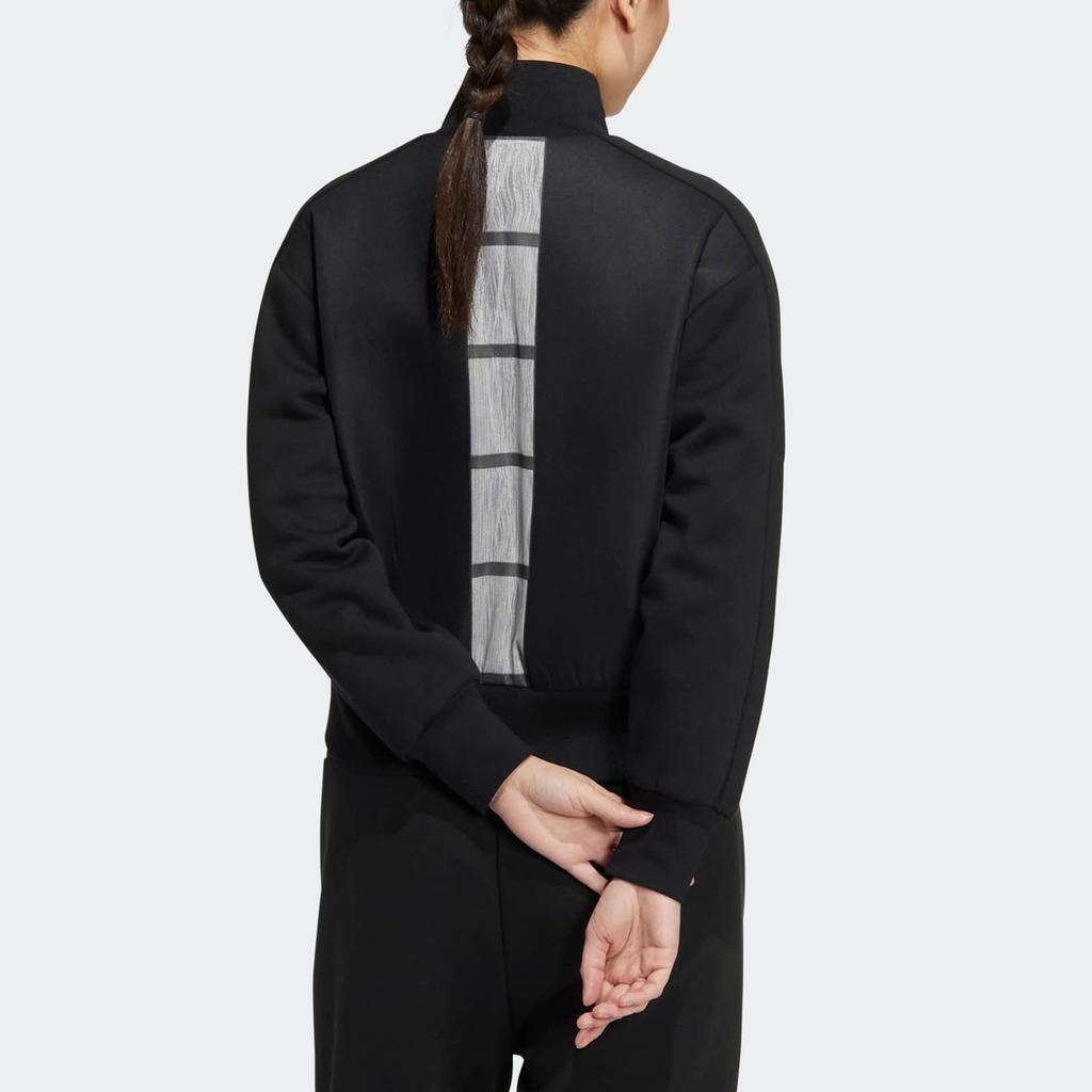 Adidas Essentials 3-Stripes Tricot Track Jacket Women Outerwear Black HM7090