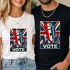 Stemmetelling Binface Unisex T-skjorte Clacton Ekstravalg UK Politisk Morsom Unisexs