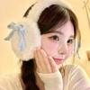 Sweet Plush Knitted Bow Earmuffs
