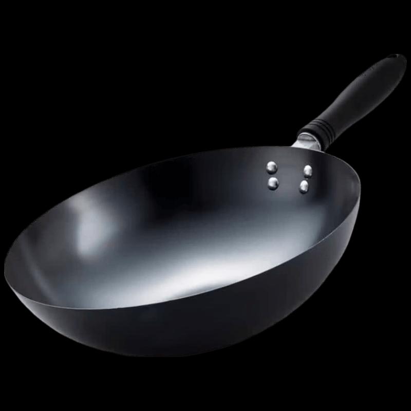 Supor 30cm Fine Iron Non-Coated Wok