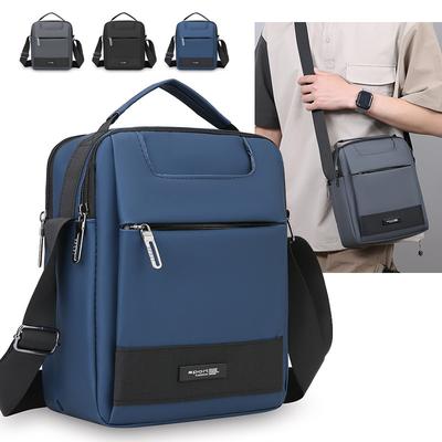 Pendler Herren Umhängetasche Leichte Handtasche Vertikale Pendler Umhängetasche