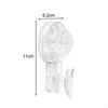 Powerful Suction Cup Hooks for Bathroom and Kitchen Organization