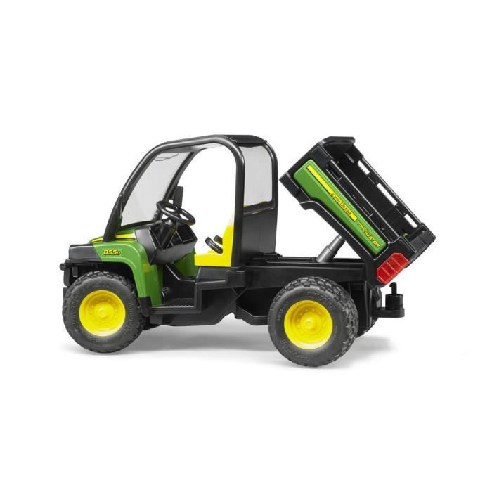 All-terrain Vehicle - Bruder - John Deere Gator Xuv 855d - Green - 3 Years and Over
