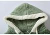 2022 Women's Autumn/Winter Loose Plush Zip-Up Hoodie