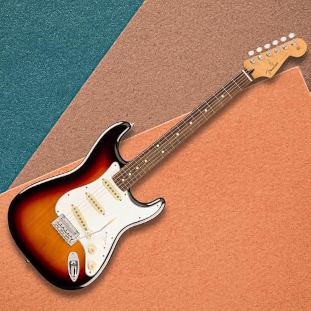 Fender Fender Electric Guitar Player II Stratocaster®, Rosewood Fingerboard, 3-Color Sunburst wit...