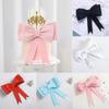 1PC Big Foam Bow Cake Topper for Girls Fashion Birthday Wedding Party Decoration Prince Valentine's Day Supplies