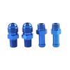 Aluminum Universal Adjustable Fuel Pressure Regulator Gauge Fitting Kit for Car