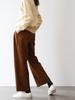Hyumeongaelleoli Wide Double-Pleat Pants_Brown