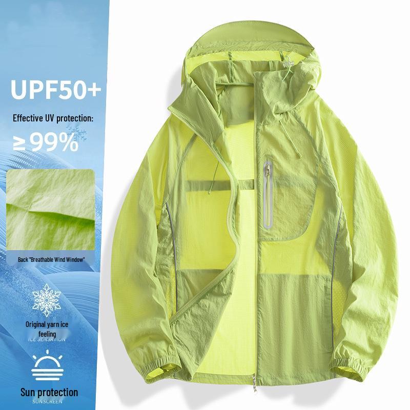 

Tantuozhe Women s Petite Green Ice Silk UV Protection Jacket XS