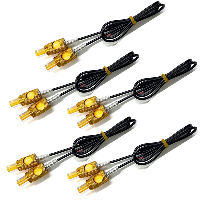 Two Eagle Eye LED Reverse Driving Flashing Lights, Signal Lights, Motorcycle License Plate Decorative Lights, Fog Lights, Headli