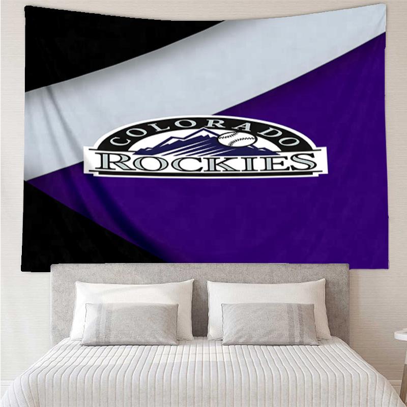 Rockies Baseball Quick-Dry Tapestry Hanging for Bedroom,Livingroom, Playroom,Decor Art Room Wall Tapestry Holiday and Birthday Gifts