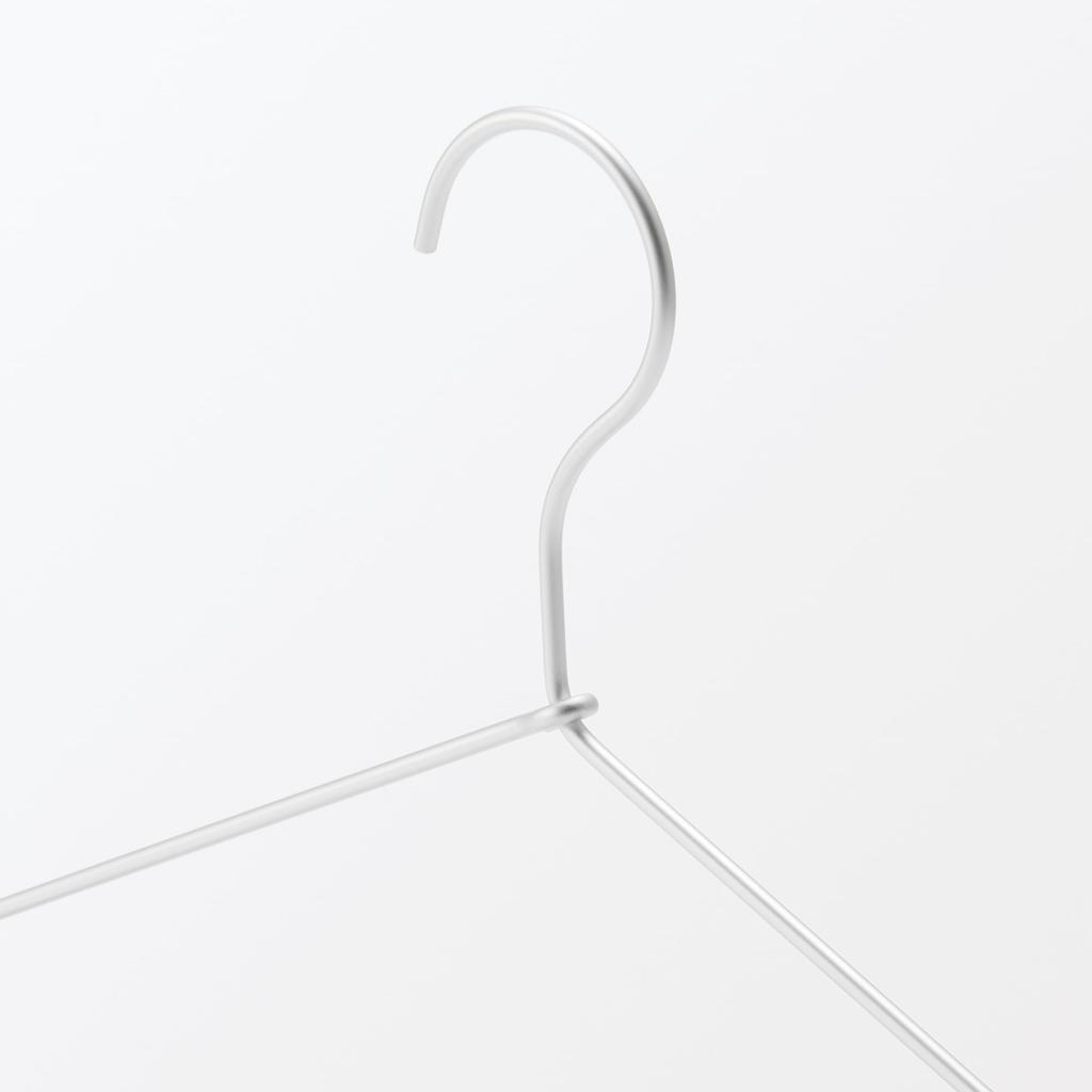 MUJI Aluminum Laundry Hanger Set of 3 (MAF60A0S)