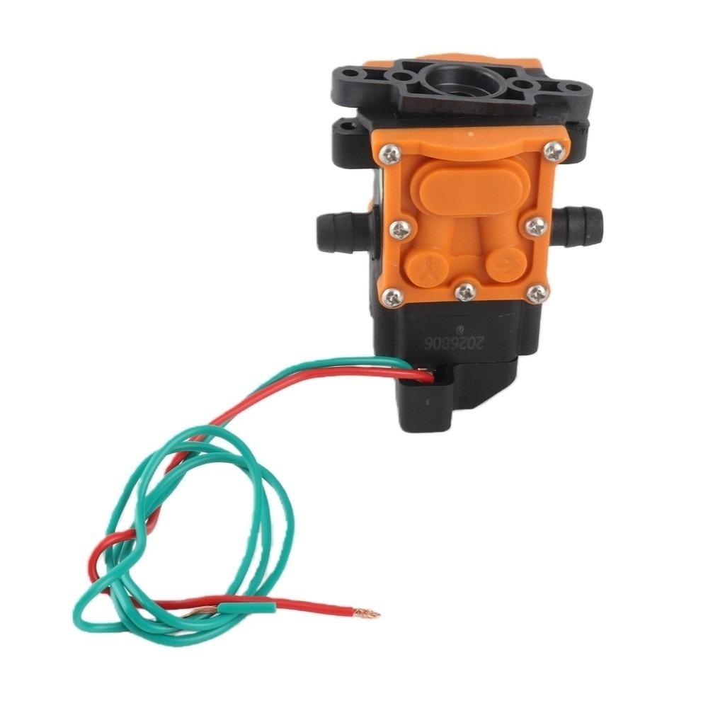 Plastic Water Pump Head 12V Garden Sprayer Pump Head Diaphragm Pump Head Garden Sprayer Repair