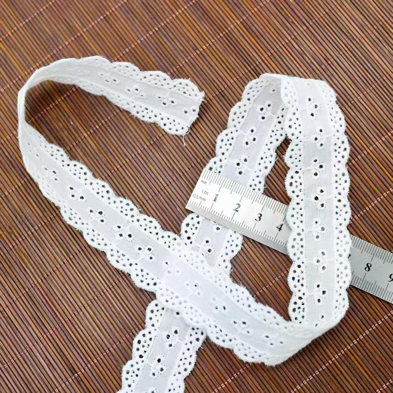 

Двусторонние Хлопковые Кружевные Аксессуары DIY Ручная Работа Декоративная Юбка Ажурная Упаковка Аксессуары для Волос Одежда TH12246