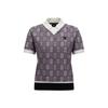 ANEW GOLF Women Pattern Short T-Shirt_Pi