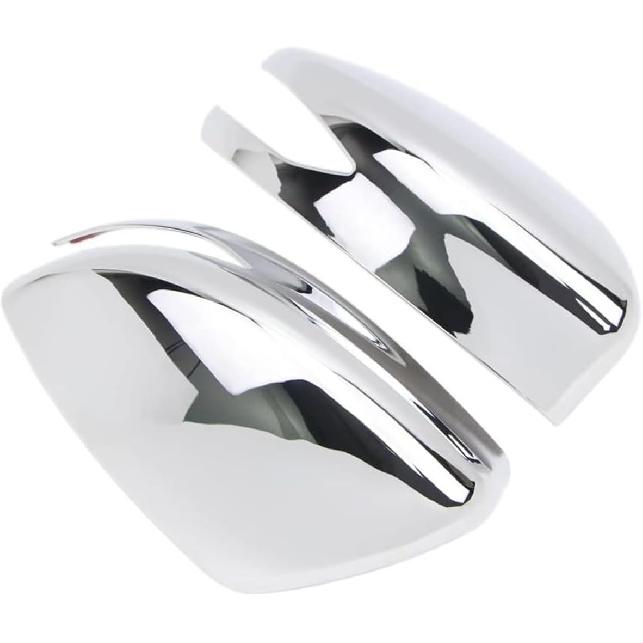 1 Par de Capas Cromadas para Espelhos Laterais Carcaça do Espelho Lateral do Motorista, Tampa do Espelho Lateral do Passageiro para Nissan Altima 2013-2018 com Seta