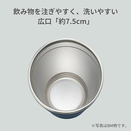Zojirushi Mahobin Tumbler 450ml Lid Rotating Open-Close Stainless Steel Office Work Home Time Insulation Cooling Smoky Pink SX-FA45-PZ