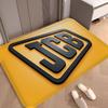 Excavator J-JCB Logo Floor Mat Non-Slip Laundry Room Mat Laundry Decor Balcony Child Living Room Household Carpets