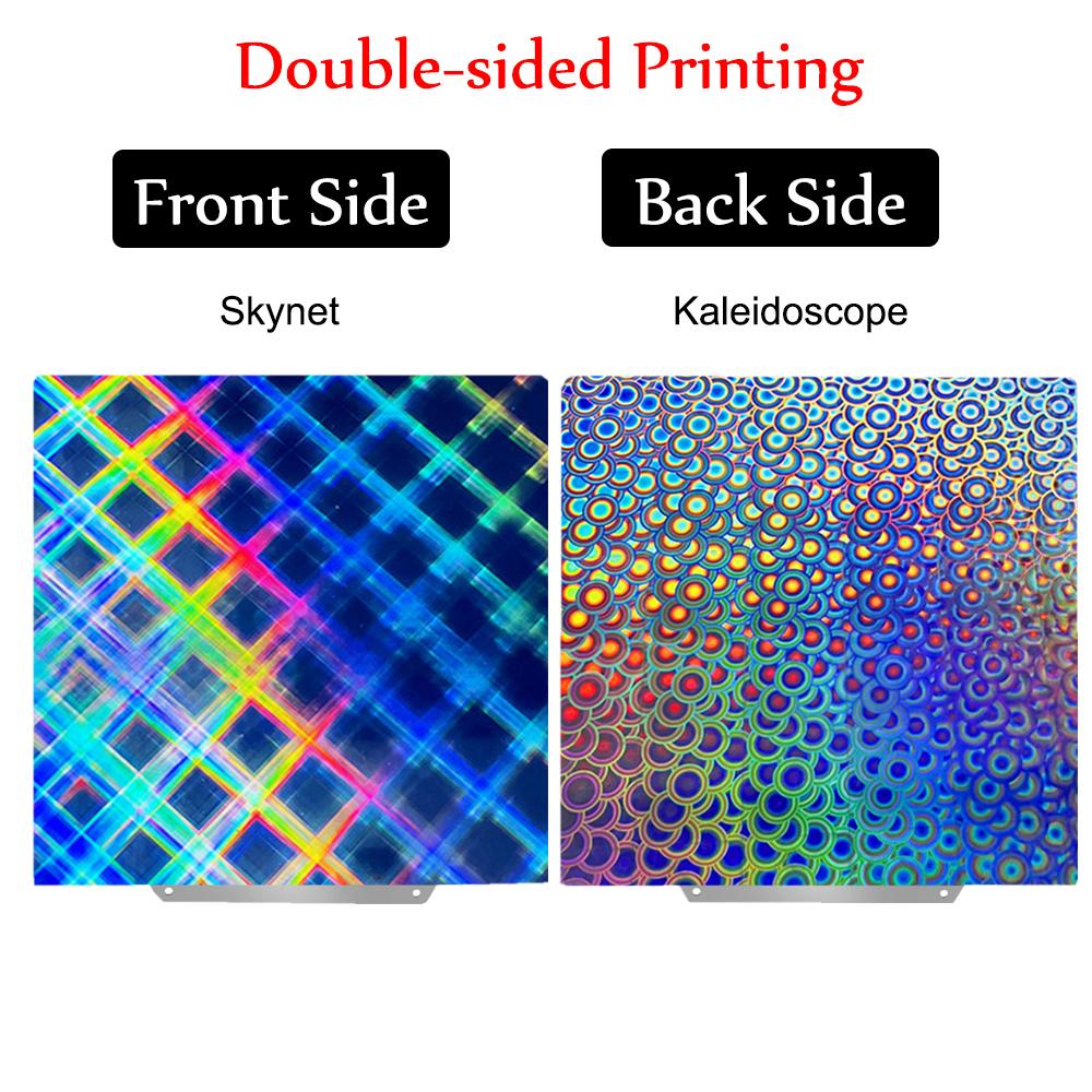 Double Sided Magnetic Heated Bed 220x220mm Build Plate H1H PEI Sheet PEO PET Plate for Anycubic Mega Pro Anet A8 Duplicator I3
