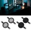 25Core 25.4mm Dome Tweeter Voice Coil Horn Diaphragm Driver Transparent/Black