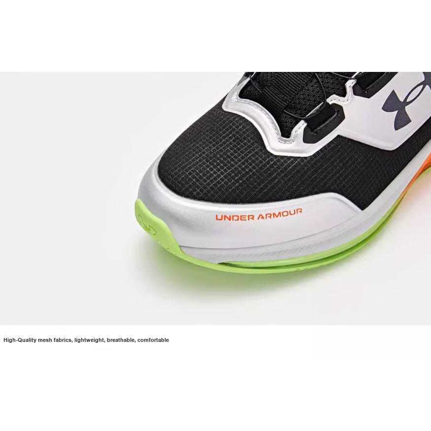 Under Armour Fabric Knob Thick Sole Sports Shoes Fashion Versatile Comfortable Physical Test Low Top Kids Running Shoes Kids Sneakers 2441104