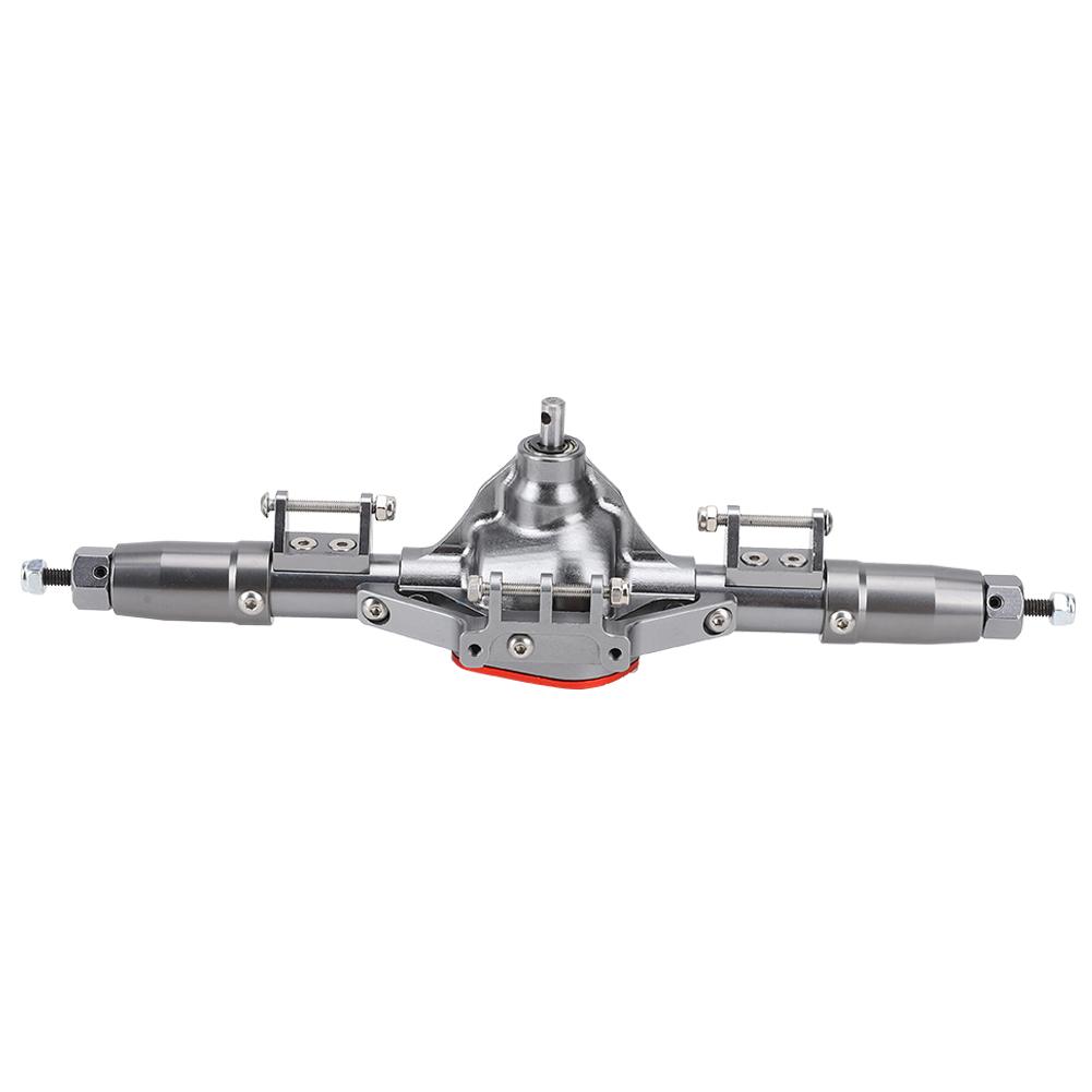 Metal Axle Assembly Upgrade Accessories Fit for   SCX10 4  RC Off Road Crawler(Red )