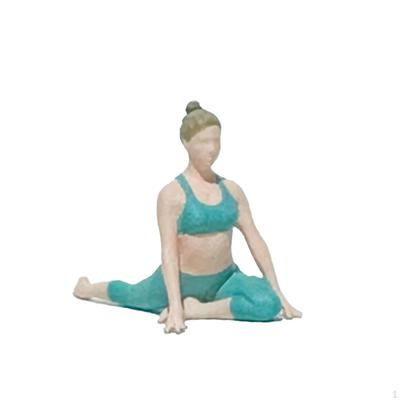 1/64 Figure Mini Doll Movie Props Tiny People Resin Figures for DIY Projects Accessory Micro