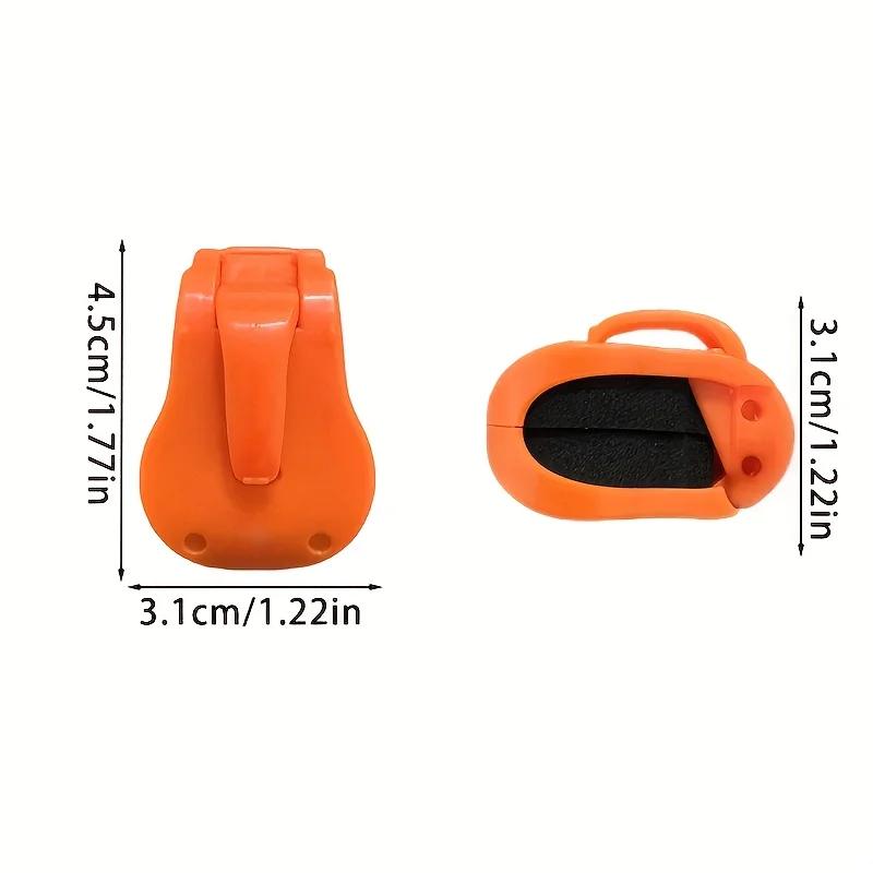 4pcs Heavy-Duty Fishing Rod Holders with Non-Slip Grip - Adjustable Clamp, Space-Saving Garage/Boat Dock Organizer, Secure Screw