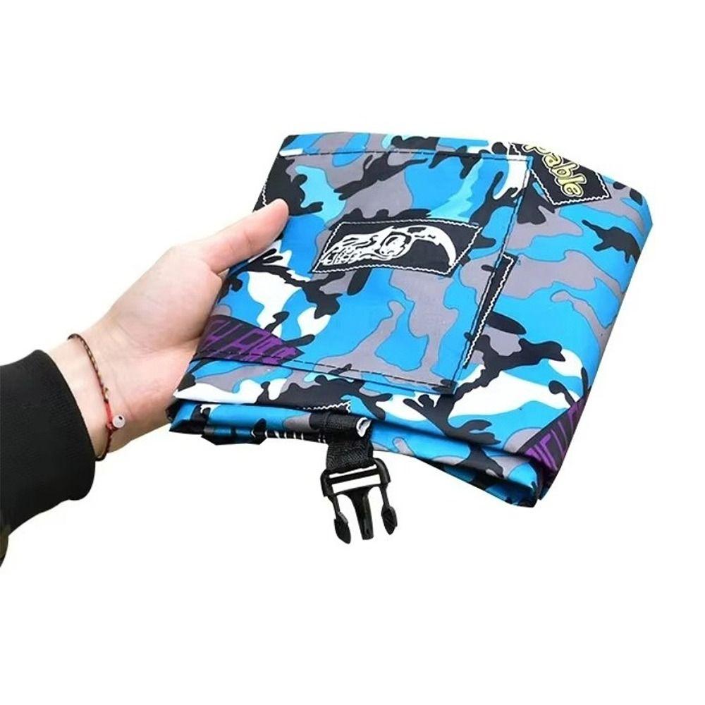 Folding Portable Fishing Rod Bag Camouflage Fishing Tackle Backpack Fishing Gear Accessories