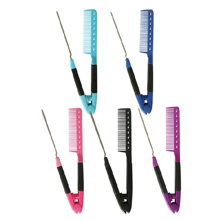 Efficient Hair Styling Comb Hair Straightening Brush Styling Combs Parting Comb Easy to Use for Home Use
