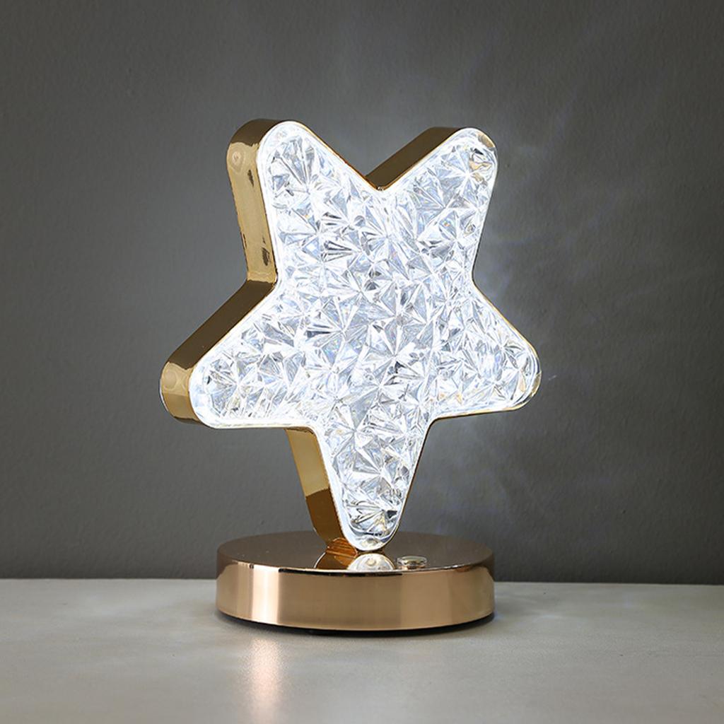 Table Lamp Touch Control 3 Colors USB Rechargeable Beside Lamp for Bedroom Living Room Home Decor