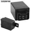 12V Flasher Sensor Relay for Tractors and Vintage Vehicles 6 Pin Connection Reliable Performance with OEM 335200160