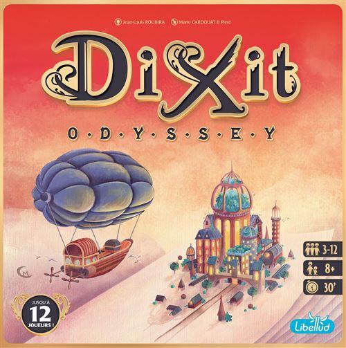 Asmodee Dixit Odyssey Brettspiel 3 bis 12 Spieler orange orange