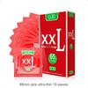 10pcs Bigger Size 60mm Condoms For Men Long Sex Delay Ejaculation Super Ultra Thin Penis Sleeve G-spot Stimulation Adults Toys