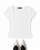 DEAR,ME [2Pack] Slim Fit Square Neck T-Shirt